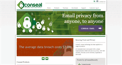 Desktop Screenshot of consealsecurity.com